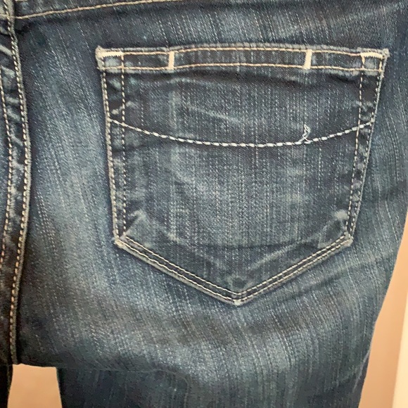 Paige Skyline Ankle Peg dark wash stretch jeans - Picture 8 of 17